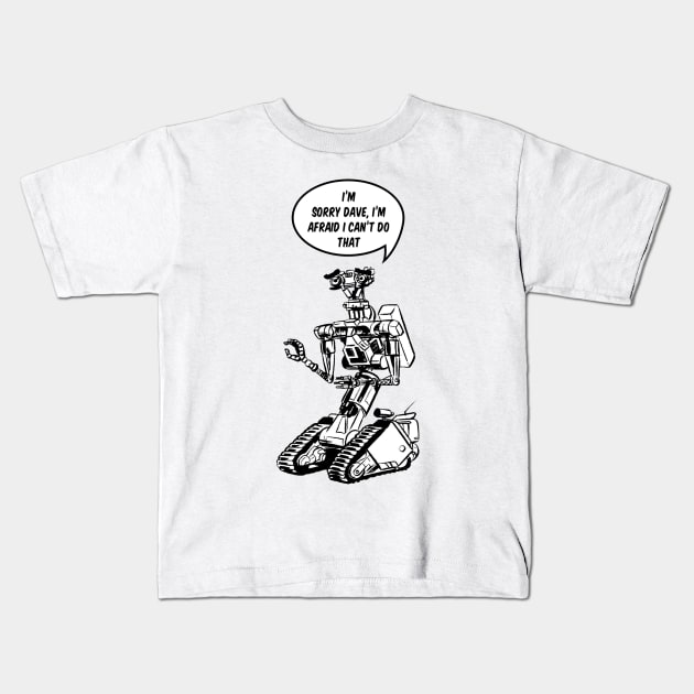 Johnny 9000 Kids T-Shirt by Lycra Bustier Art